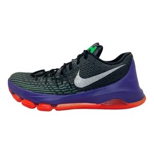 Nike KD 8 Vinary Basketball Shoes Purple Green Orange 749375-013 Men Size 9.5